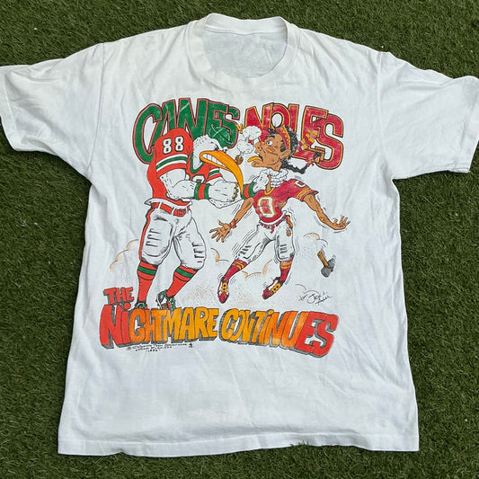 The Nightmare Continues - Wide Right II Tee - L