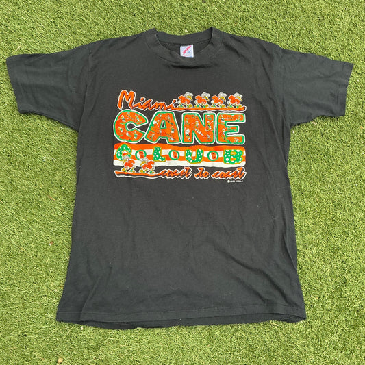 Coast to Coast Canes Tee (Black) - L