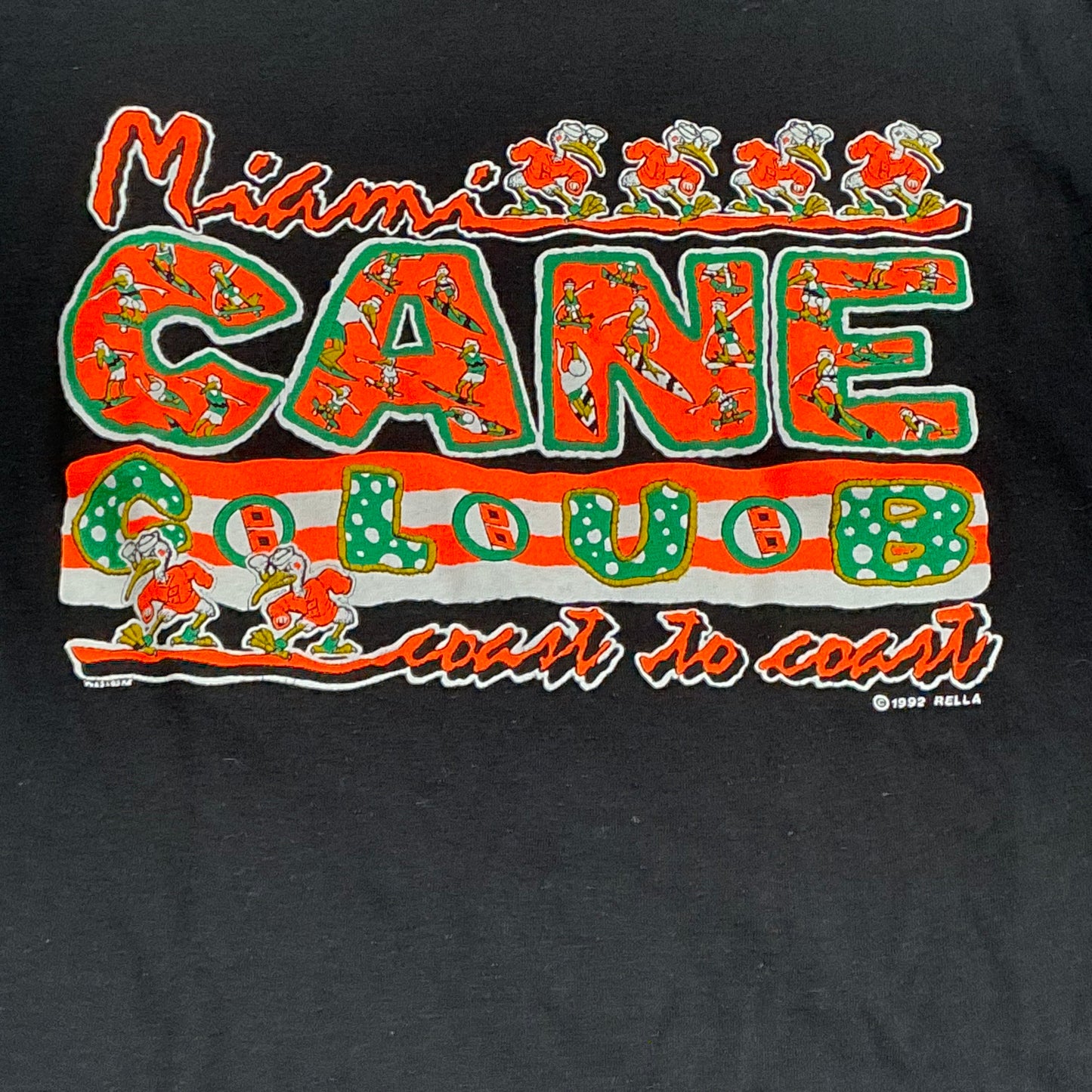Coast to Coast Canes Tee (Black) - L