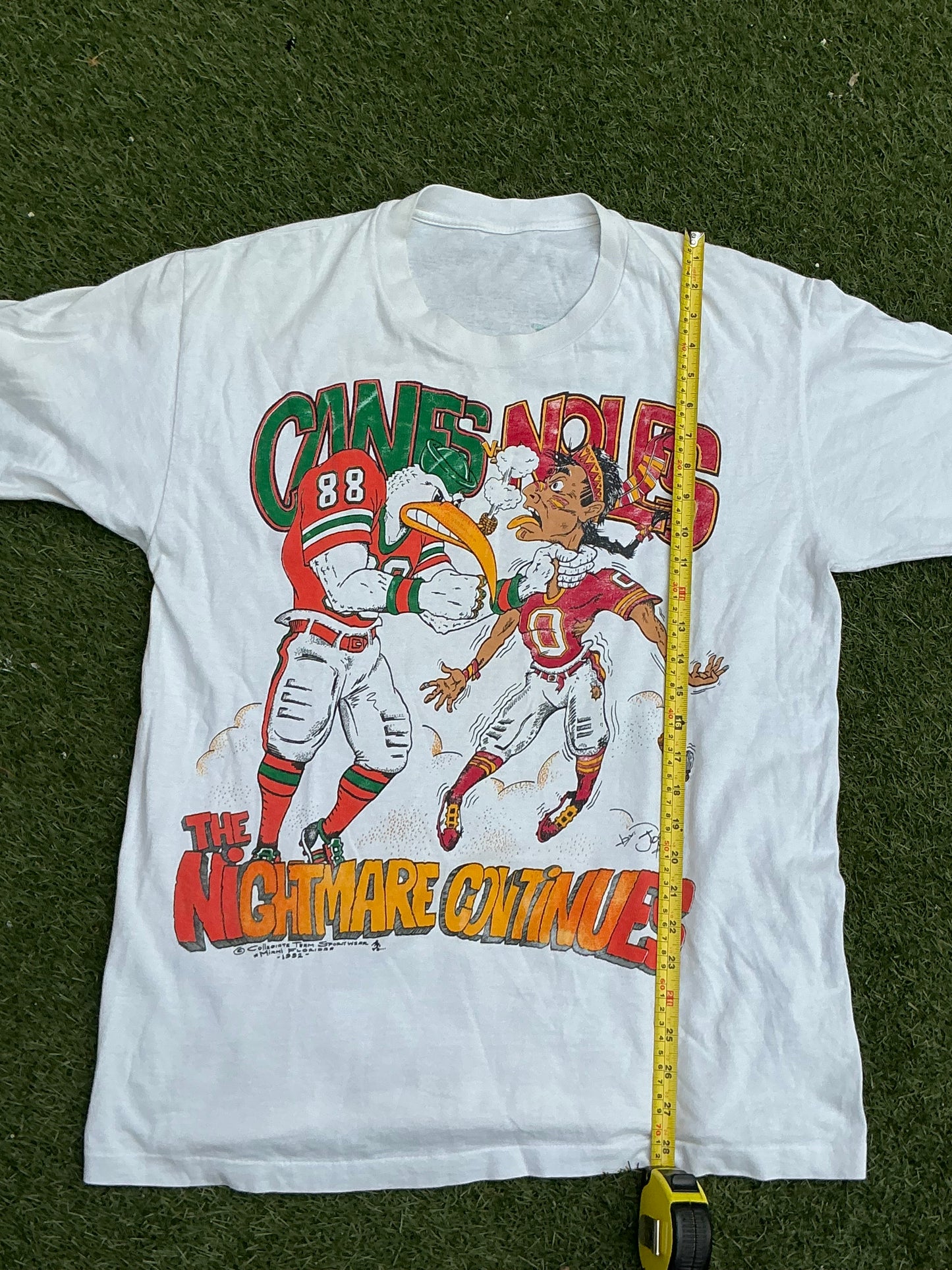 The Nightmare Continues - Wide Right II Tee - L