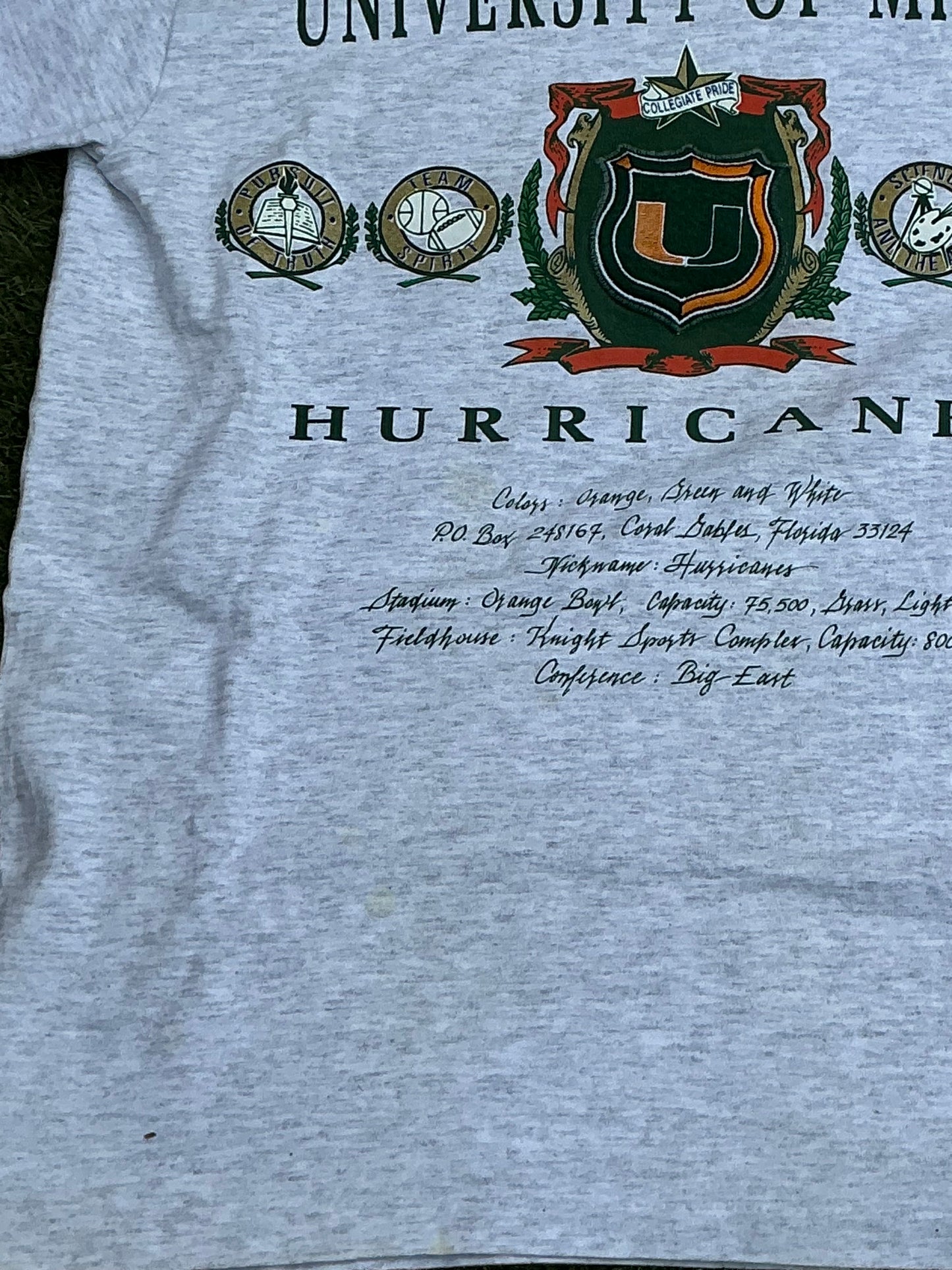 Collegiate Pride Tee - L