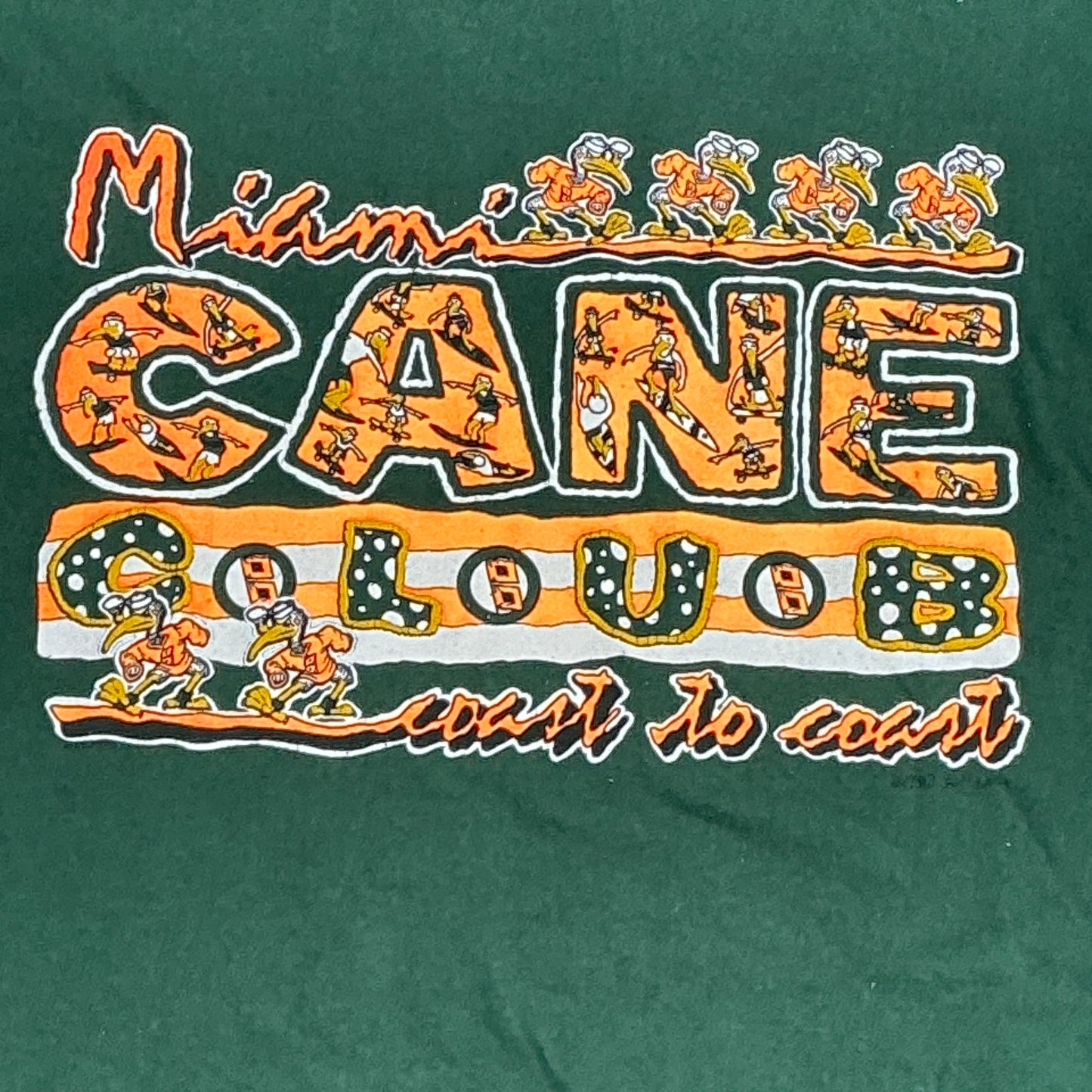 Coast to Coast Canes Tee (Green) - L