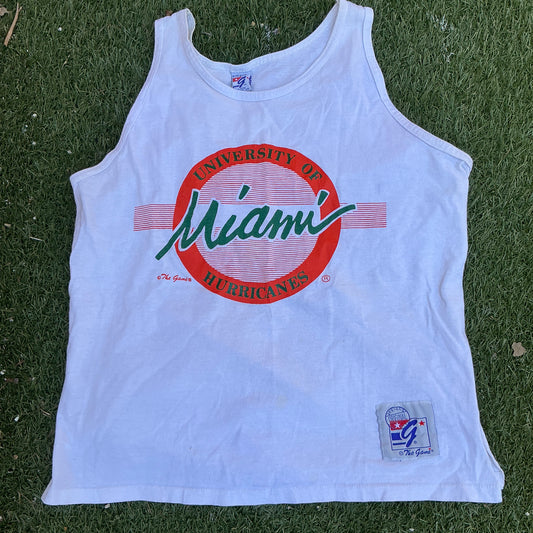 Classic Script Tank - L