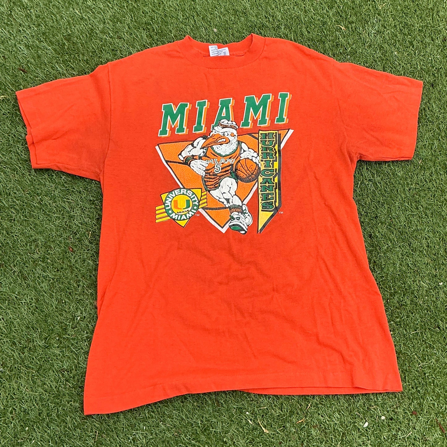 Dribbling Ibis Basketball Tee - L