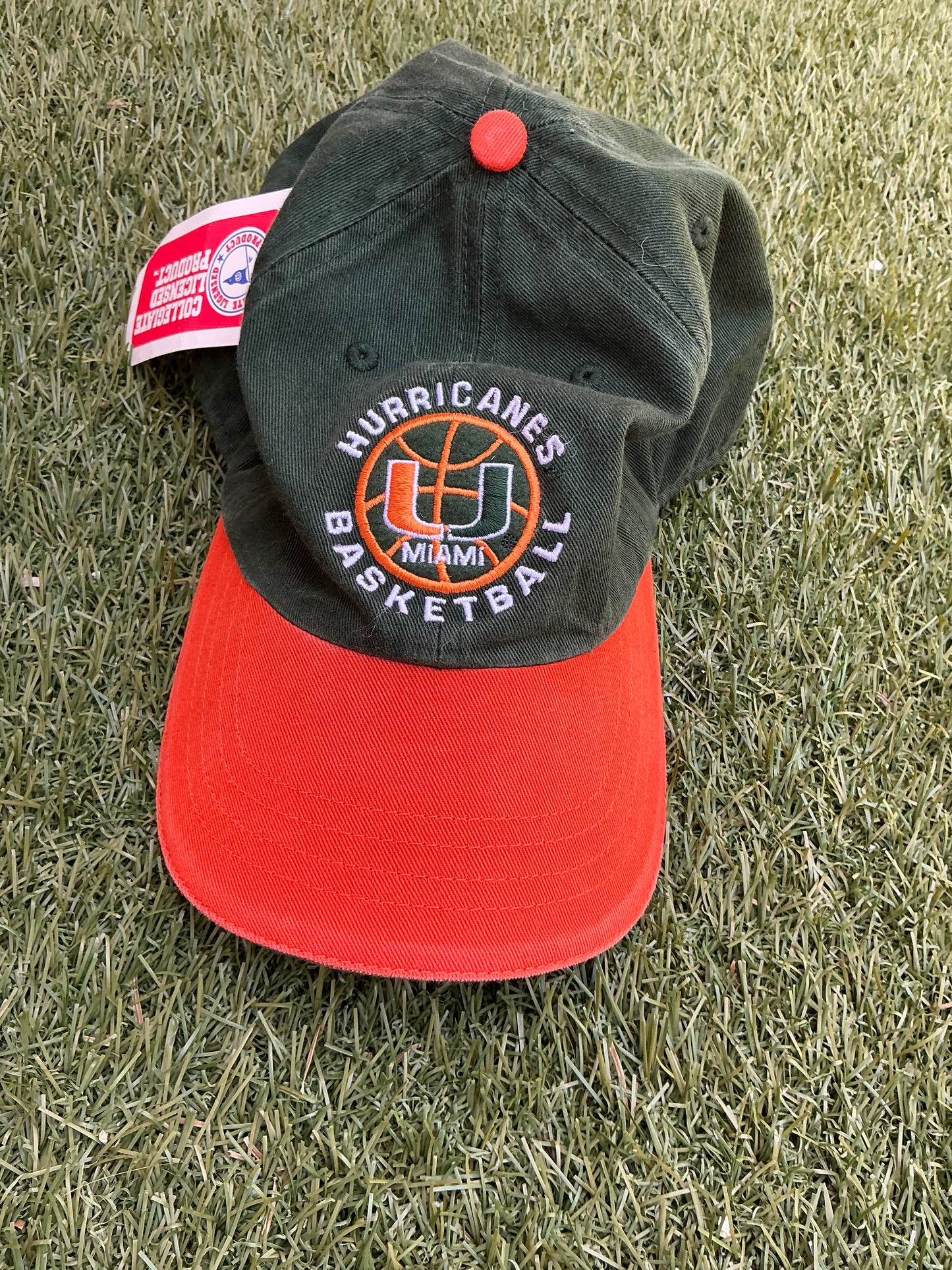 Basketball Curved Dad Hat - Strap