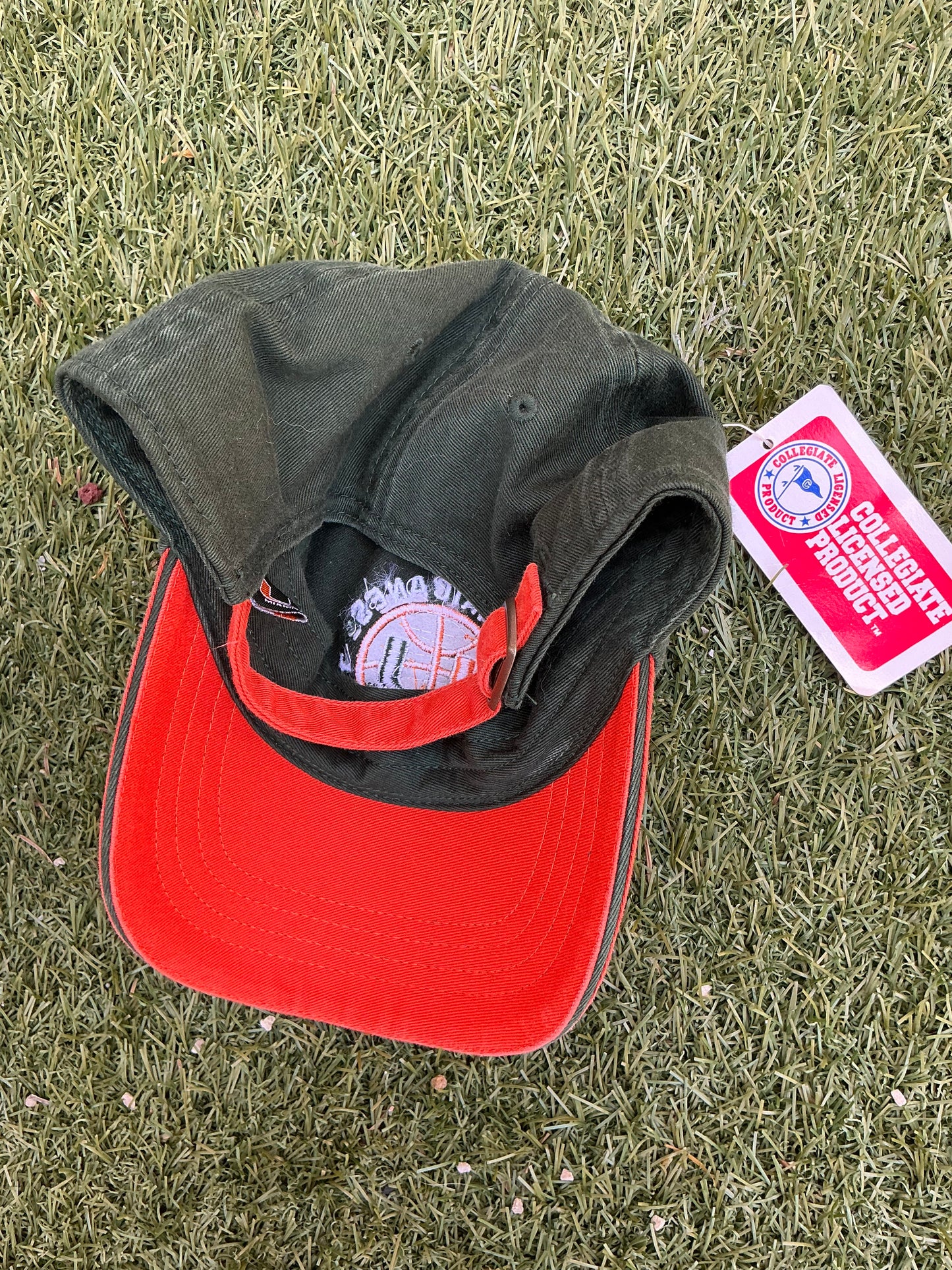 Basketball Curved Dad Hat - Strap