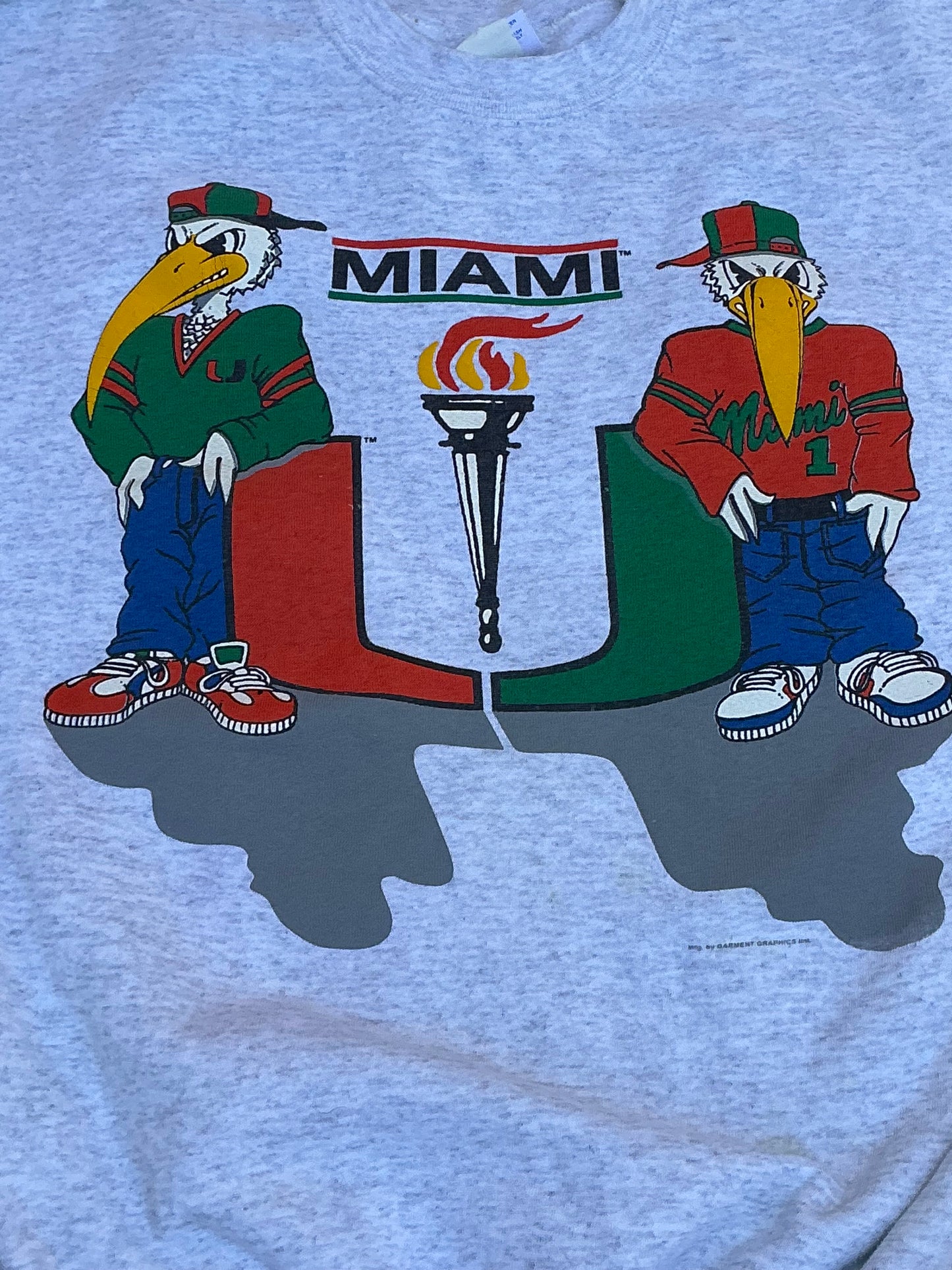 Double Trouble Swaggy Ibis Crewneck - L