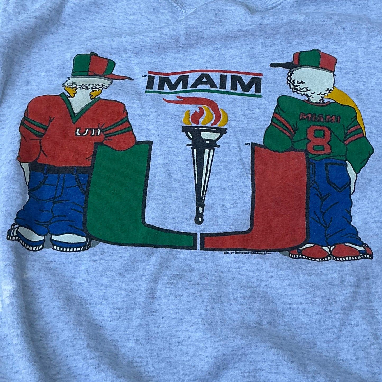 Double Trouble Swaggy Ibis Crewneck - L