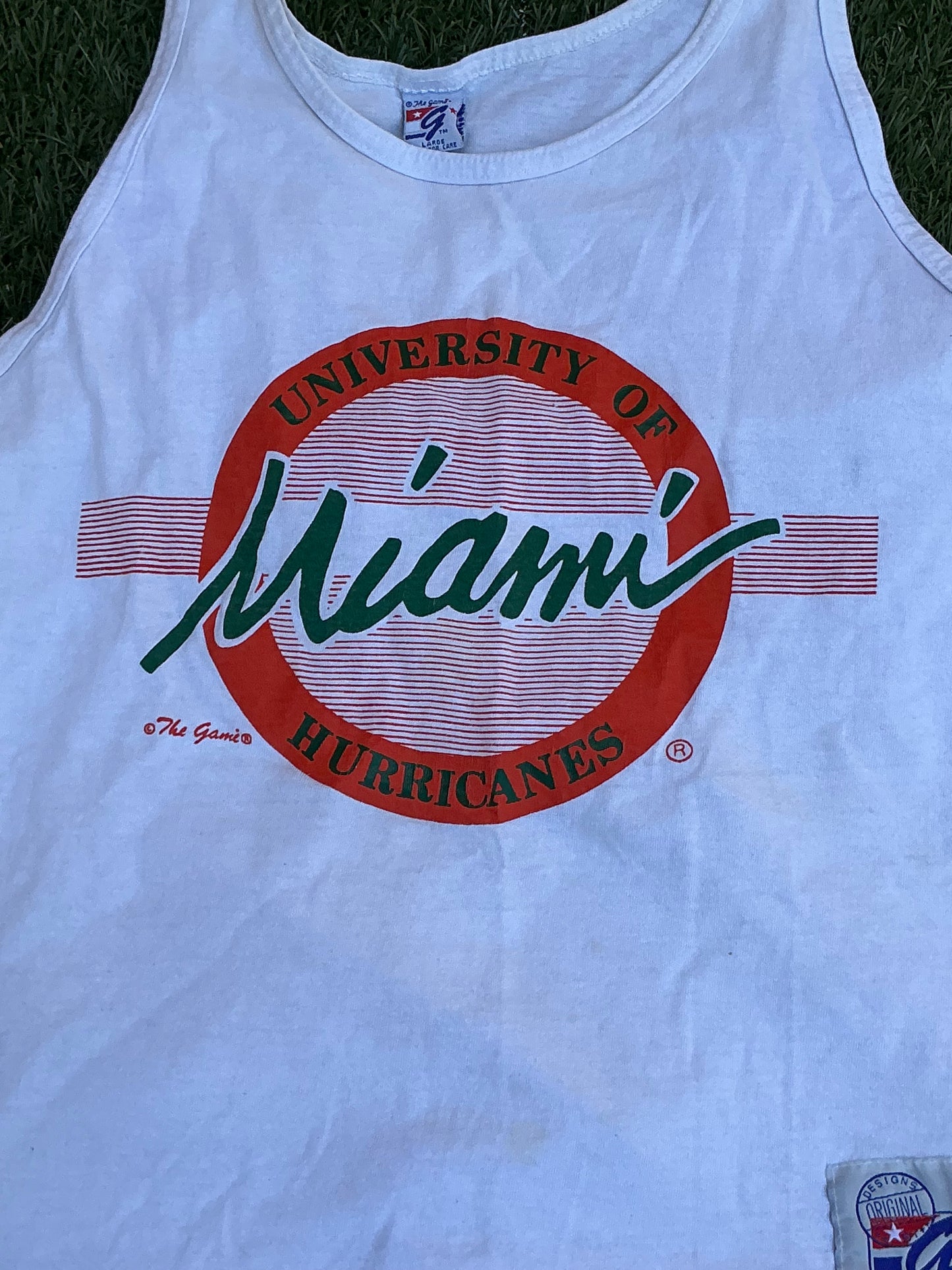 Classic Script Tank - L