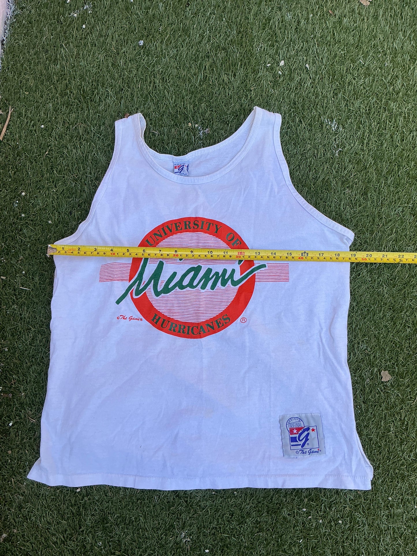Classic Script Tank - L