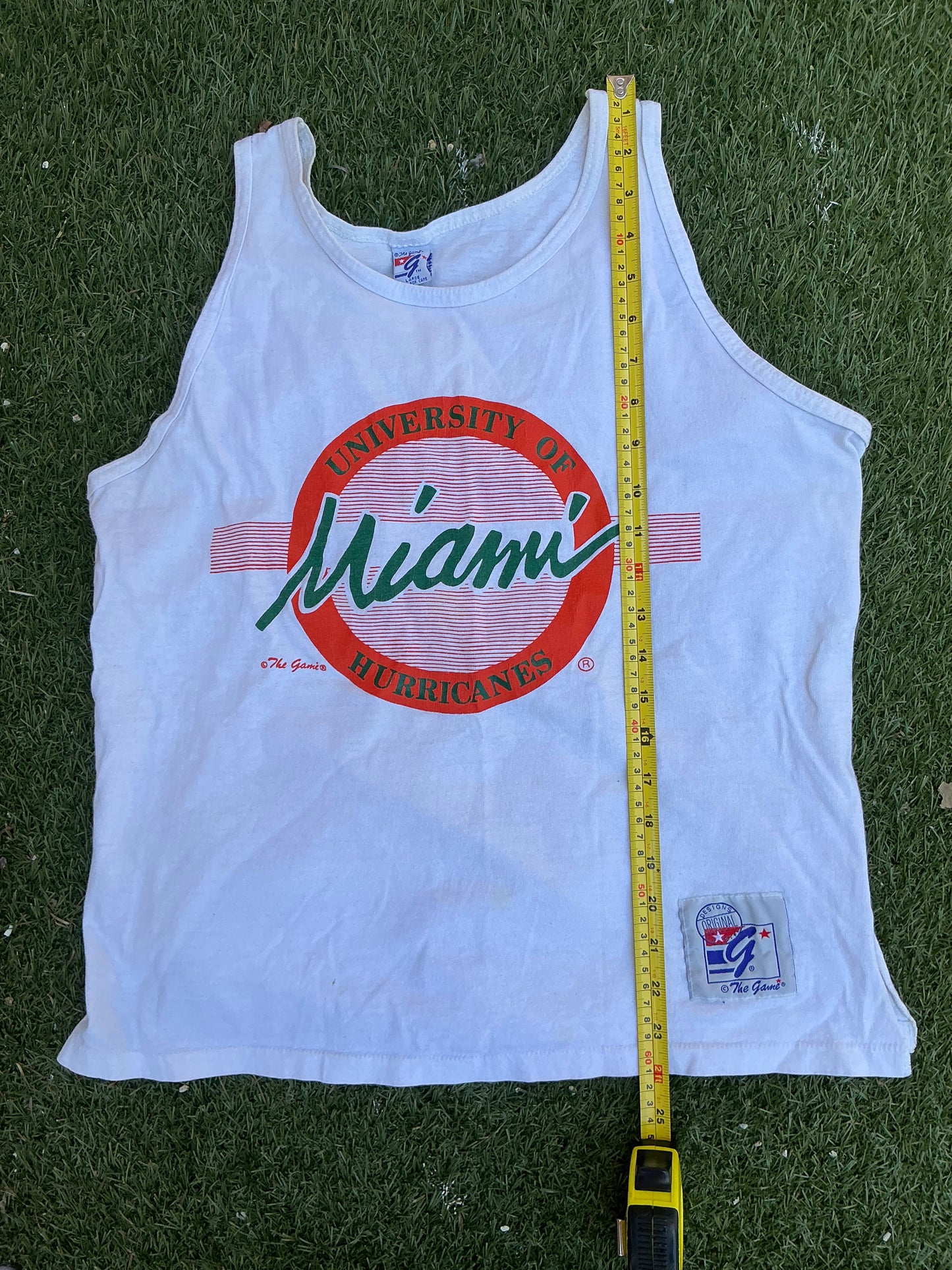 Classic Script Tank - L